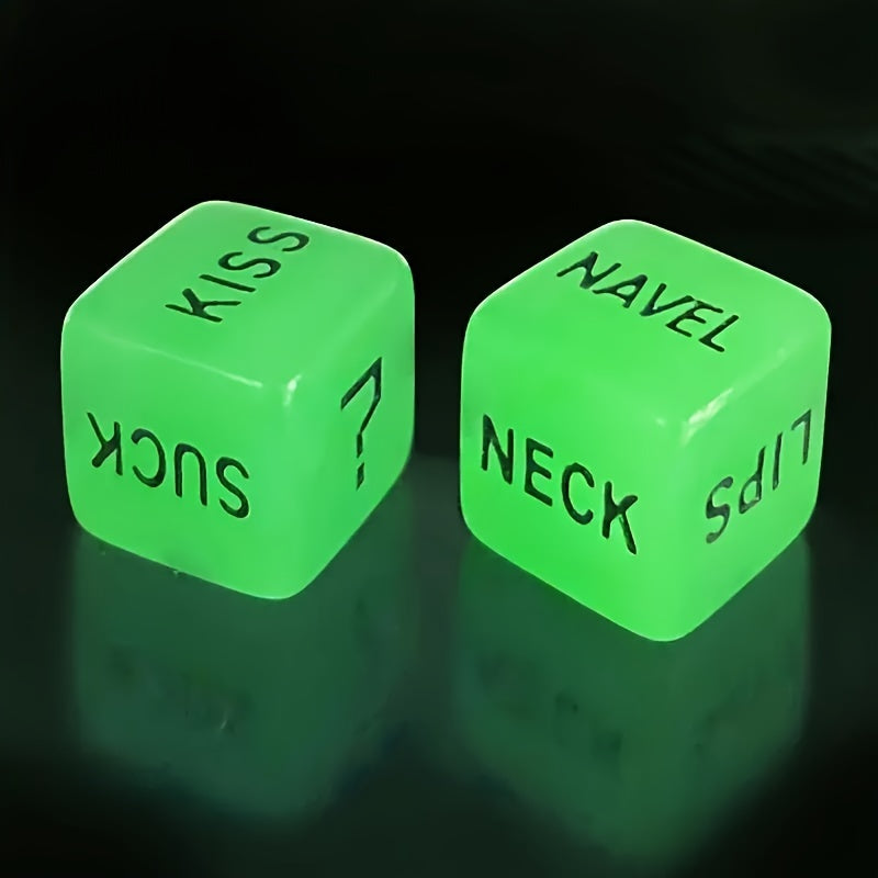 16mm Couple Anniversary Love Dice Set