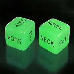 16mm Couple Anniversary Love Dice Set