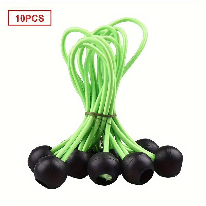 10pcs Elastic Straps with Buckle for Secure Tie Downs 5.5 Inches