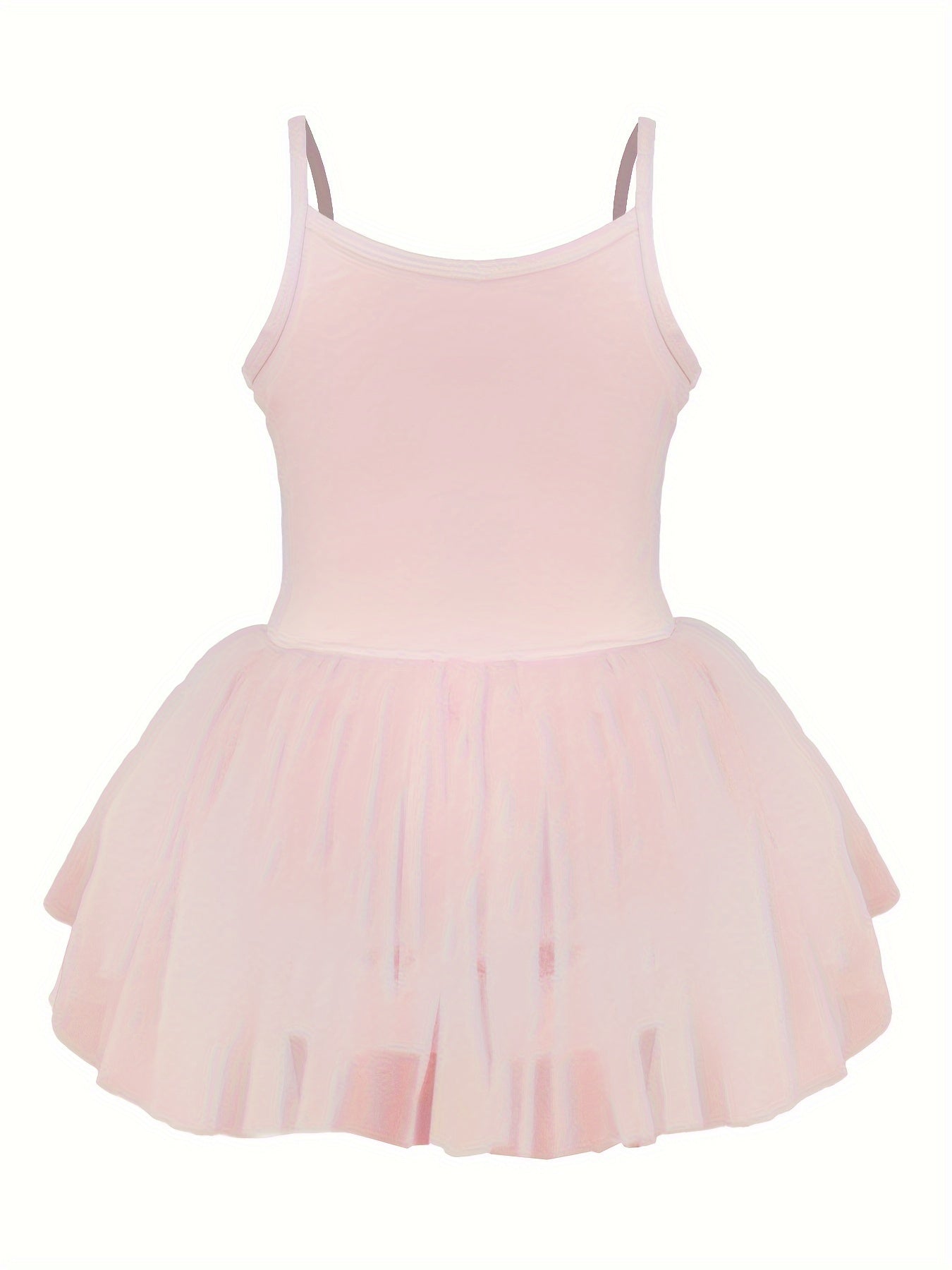 Girls Cotton Sleeveless Tutu Ballet Dress Dance Leotard