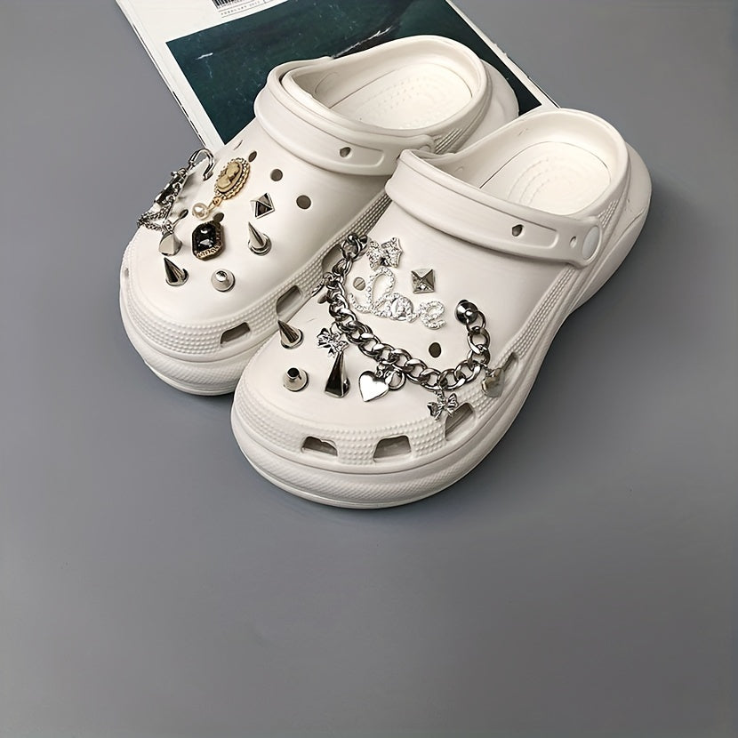 Zinc Alloy Shoes Charms For Clogs Garden Shoes Accessories