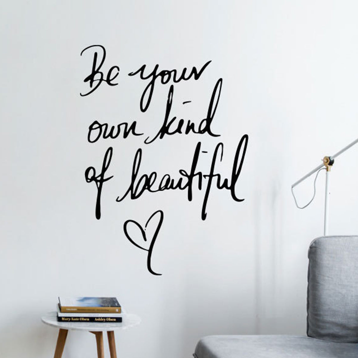 Creative English Wall Stickers for Bedroom and Studio