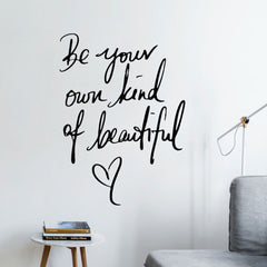 Creative English Wall Stickers for Bedroom and Studio
