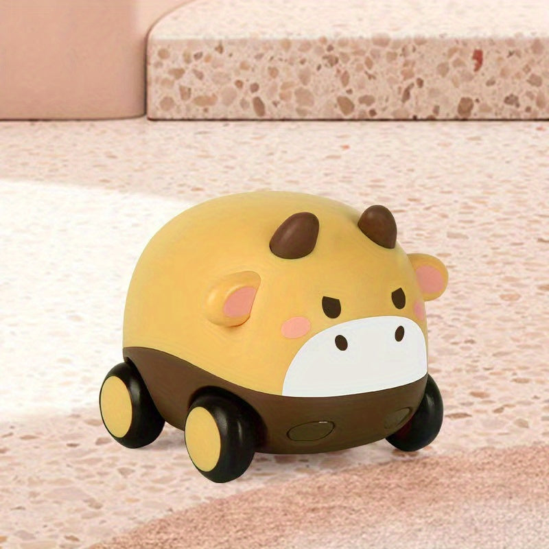 Kids Cartoon Toy Car Touch Sensor Light Music Inertia Sound Light Car
