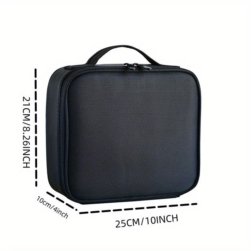 Portable Travel Cosmetic Bag Makeup Brush Organizer Bag Large Capacity