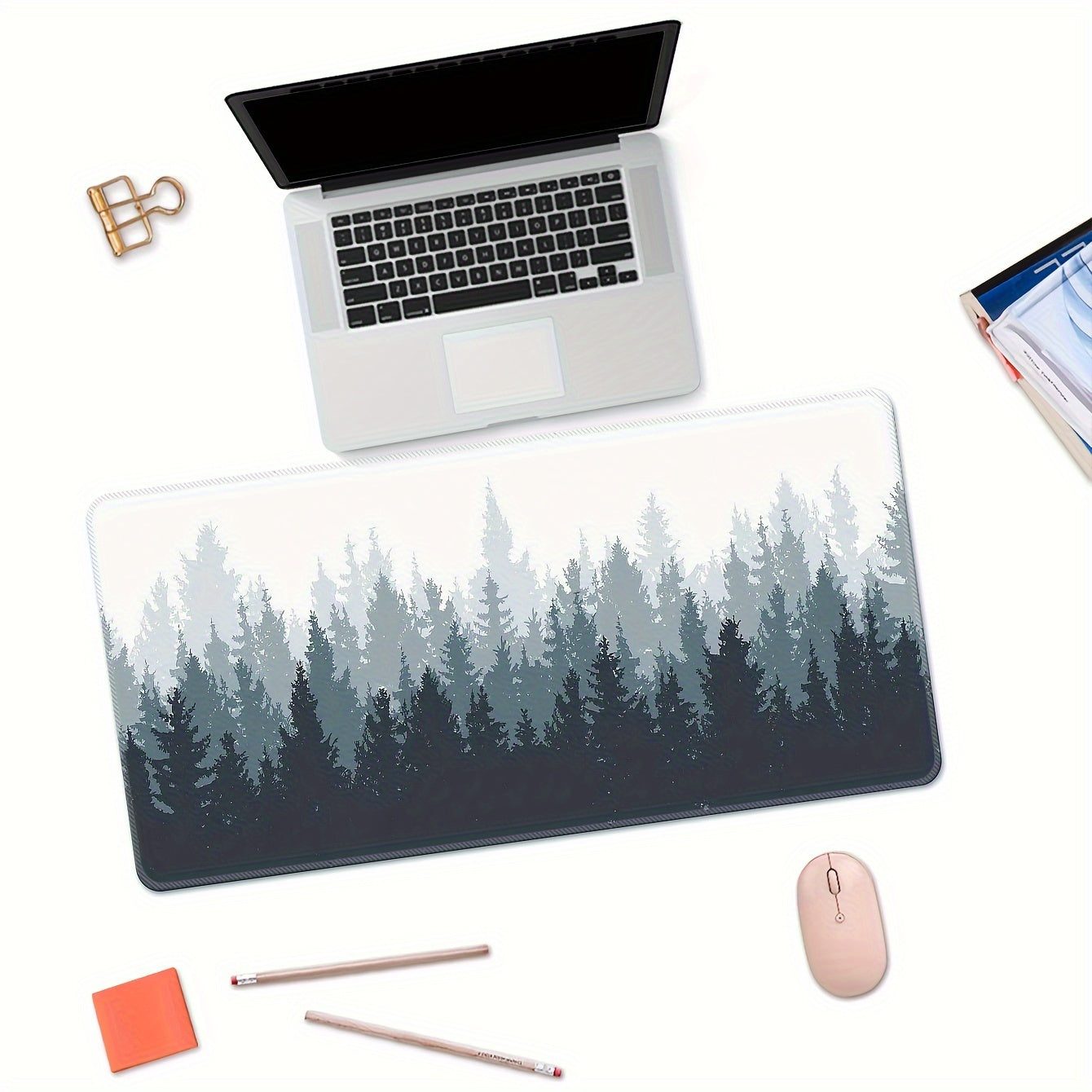 Large Anti-Slip Mouse Pad in Multiple Colors for Office & Home