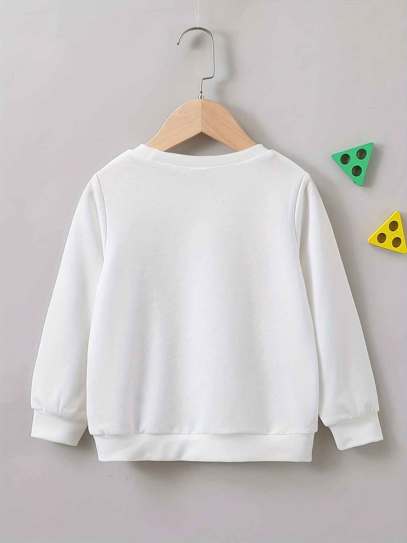 Boys Game Console & LEVEL UP Print Sweatshirt Crew Neck Top
