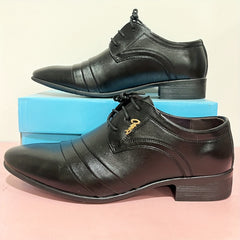 Men's Pointed Toe Derby Shoes Elegant Business Wear