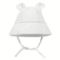 Baby Breathable Bear Sunshade Hat for Summer