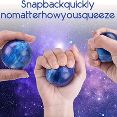 Outer Space Stress Ball for Anxiety Relief - Large Capacity Fingertip Ball