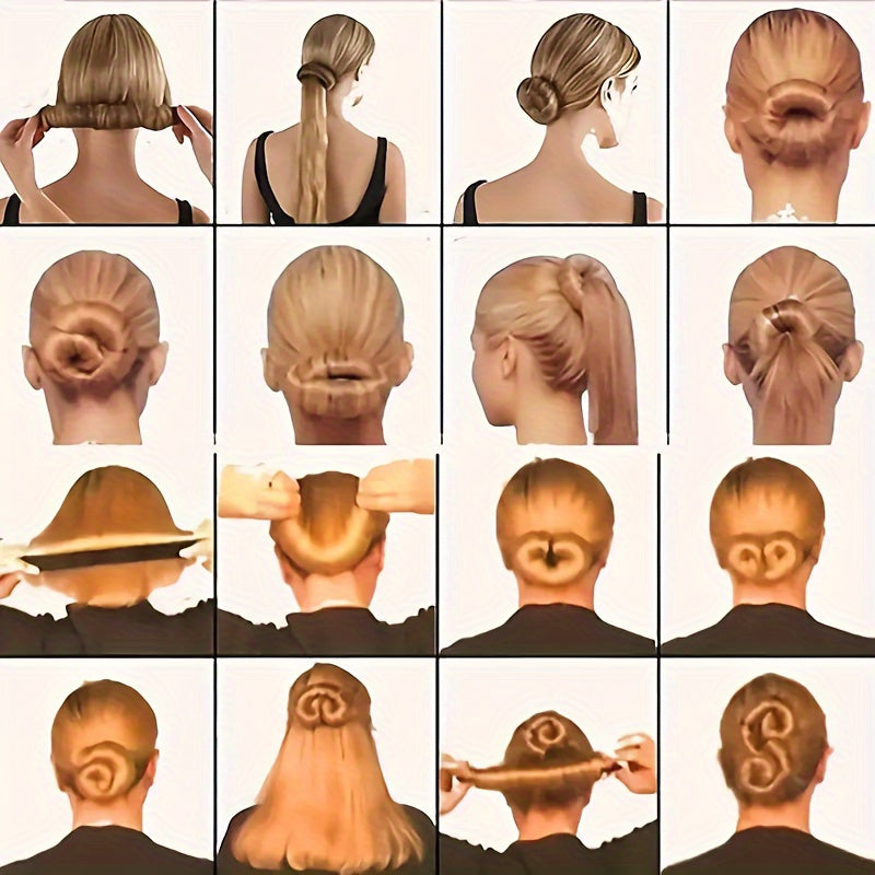 Vintage Easy Hair Styling Clips for Bun & Curling
