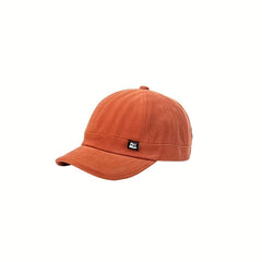 Men's Short Brim High Baseball Cap