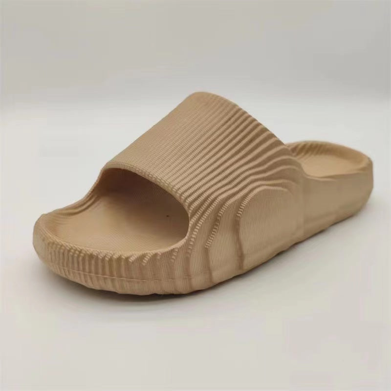 Men's Cloud Slides Pillow Slippers Open Toe Shoes Indoor Outdoor Non-Slip