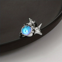 Y2k Moonstone Dazzling Ring for Girls - Daily Outfits Party Accessory