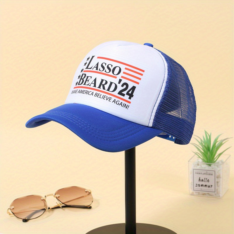 Hip Hop Baseball Cap Unisex Mesh Trucker Hat Adjustable Sunshade Dad Hat