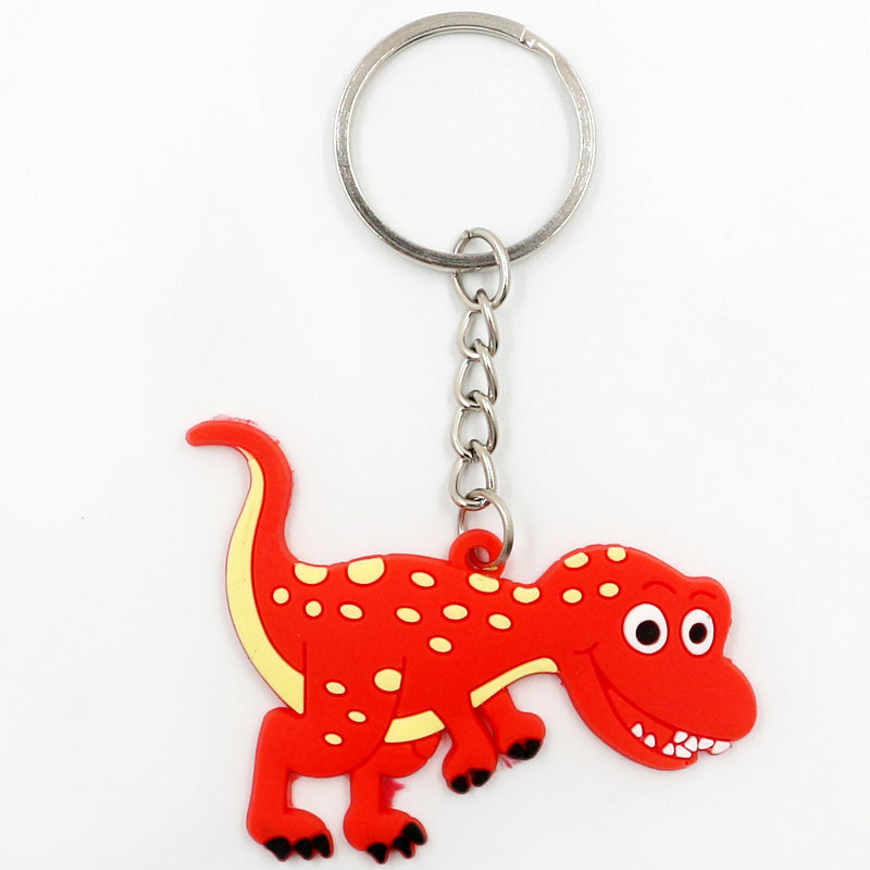 12 Dinosaur Keychains Pack