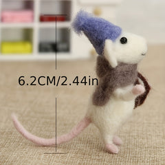 1pc Christmas Decorations Wool Felt Set Diy Material Package Homemade Pendant