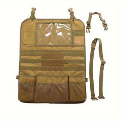 Car Truck Seat Back Organizer MOLLE Cover Storage Bag