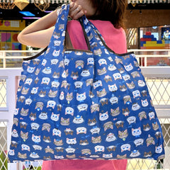 Foldable Eco Friendly Nylon Grocery Bags Reusable Waterproof Shopping Bag