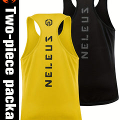 Men's Racerback Muscle Sports Tank Top Quick Drying Breathable Running T-shirt