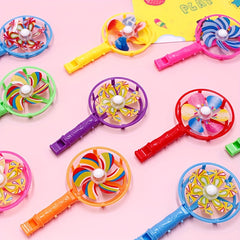 8pcs Mixed Party Windmill Whistle Creative Toys for Children