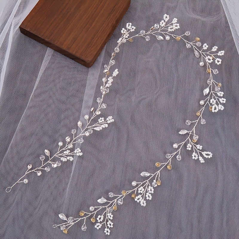 First Communion Flower Headband Hairband Wedding Bridal Headpiece