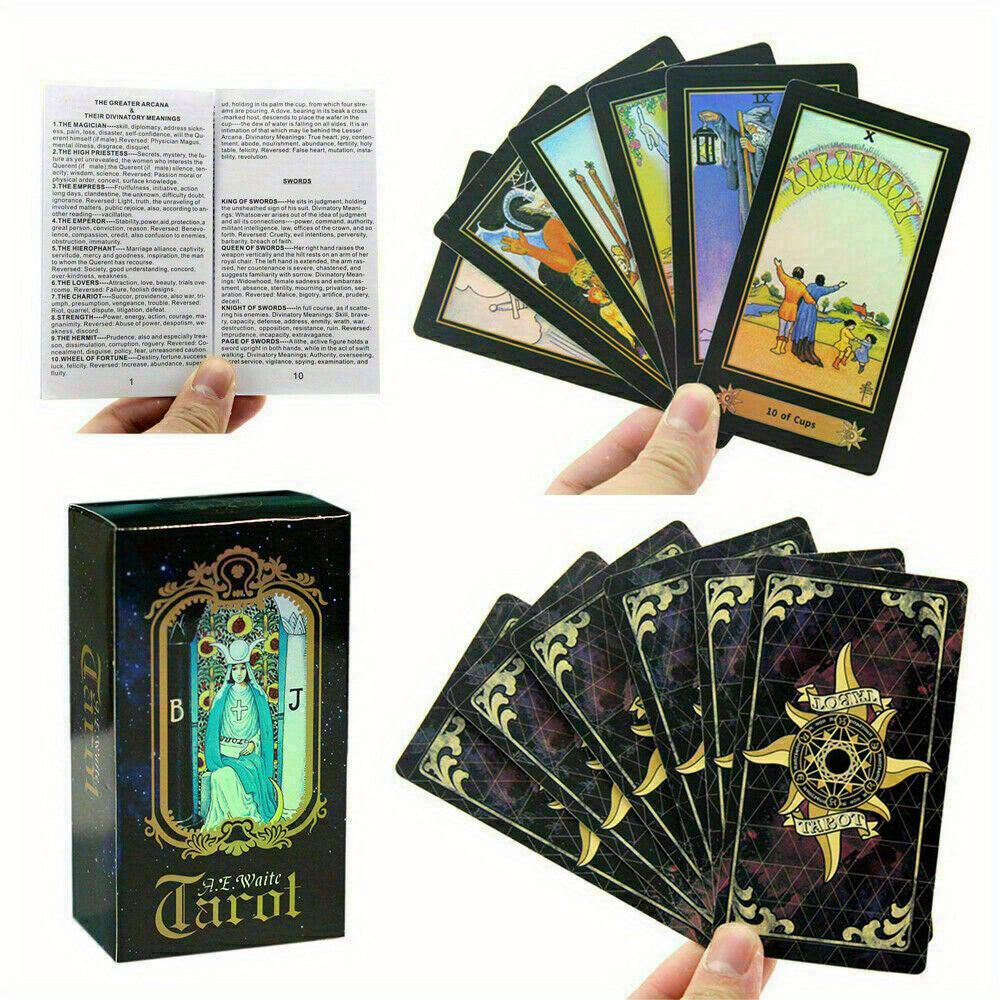 78pcs Tarot Cards For Beginners English Version With Instructions