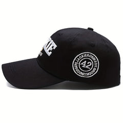 Letter Embroidery Baseball Cap Sun Block Visor