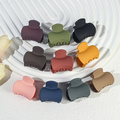 10pcs Small Hair Claw Non Slip Shark Claw Simple Style Hair Accessories