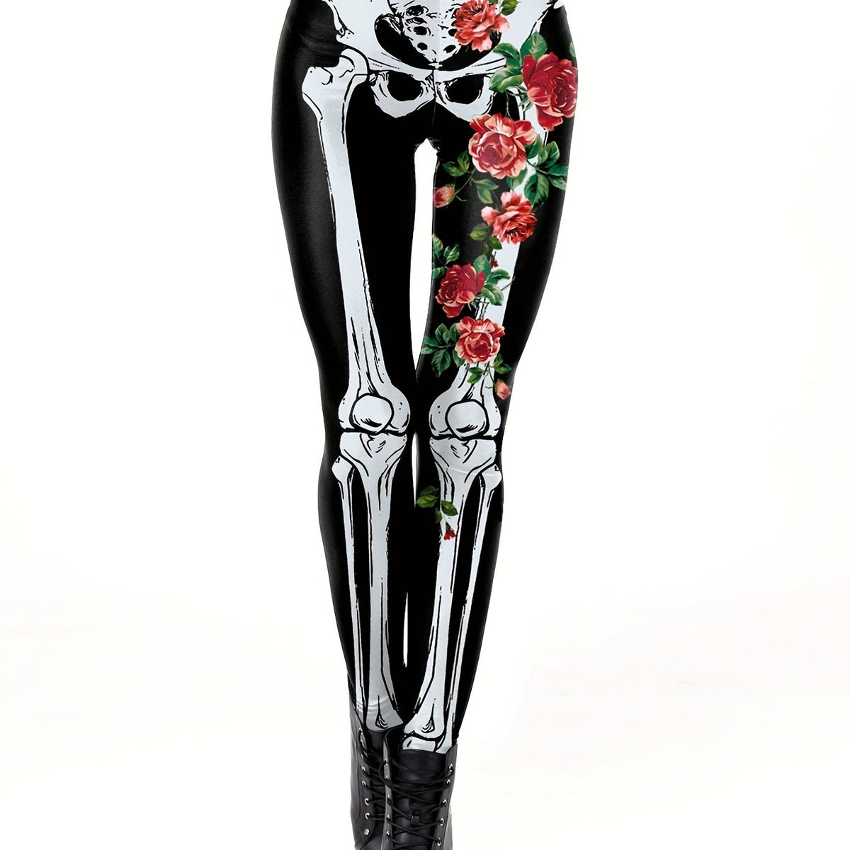 Vintage Gothic Halloween Leggings