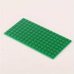 5pcs Puzzle Block Baseplate 8x16 Brick Set DIY Construction Toy Building Wall