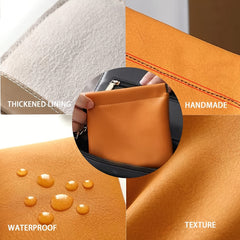 Portable Self-Closing Lipstick Bag Mini Pouch