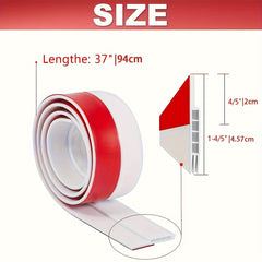 2pcs Adhesive Door Sweep Soundproof Under Door Seal