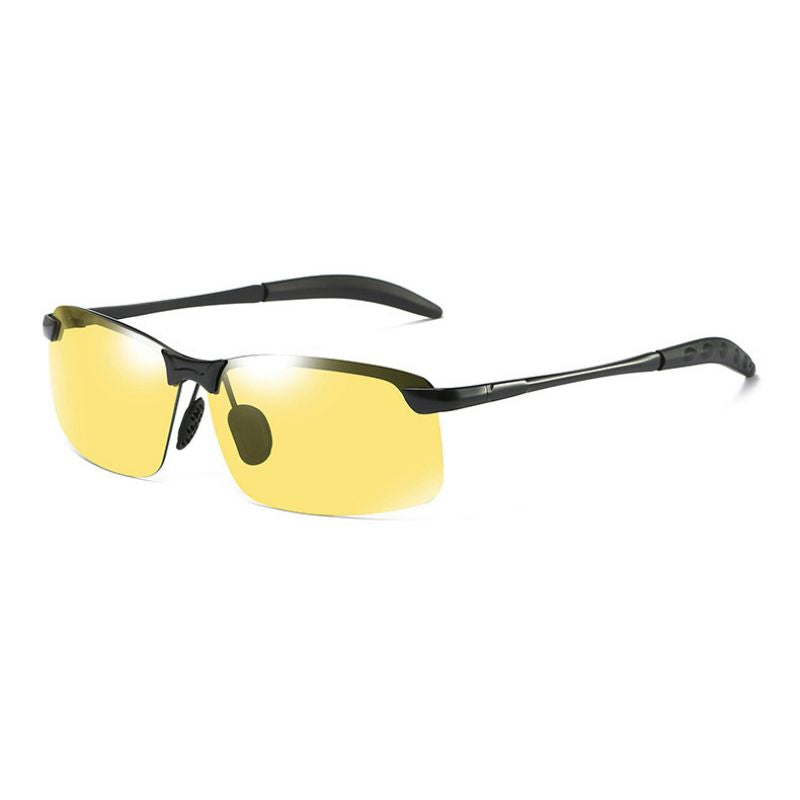 Men Biker Sunglasses Night Vision & Two-way Light Sunglasses