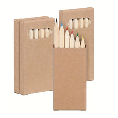 24 Pencils Mini Colored Pencils Portable Drawing School Supplies