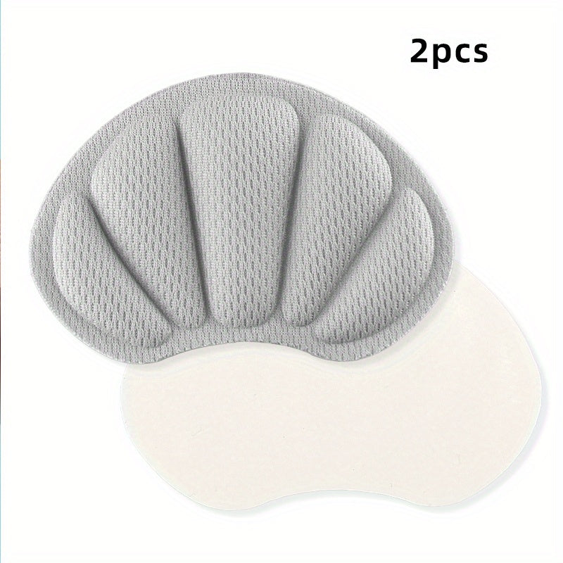 Silicone Heel Stickers 2pcs Skin Gray