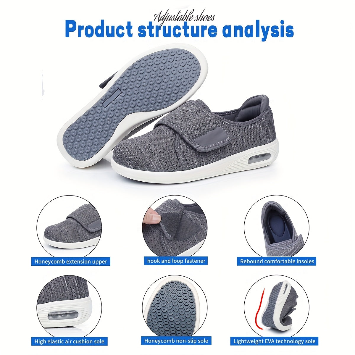 Women's Breathable Mesh Sneakers with Adjustable Closure