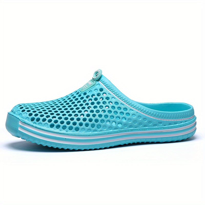 Solid Closed Toe Slides Casual Slippers Women's