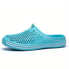 Solid Closed Toe Slides Casual Slippers Women's