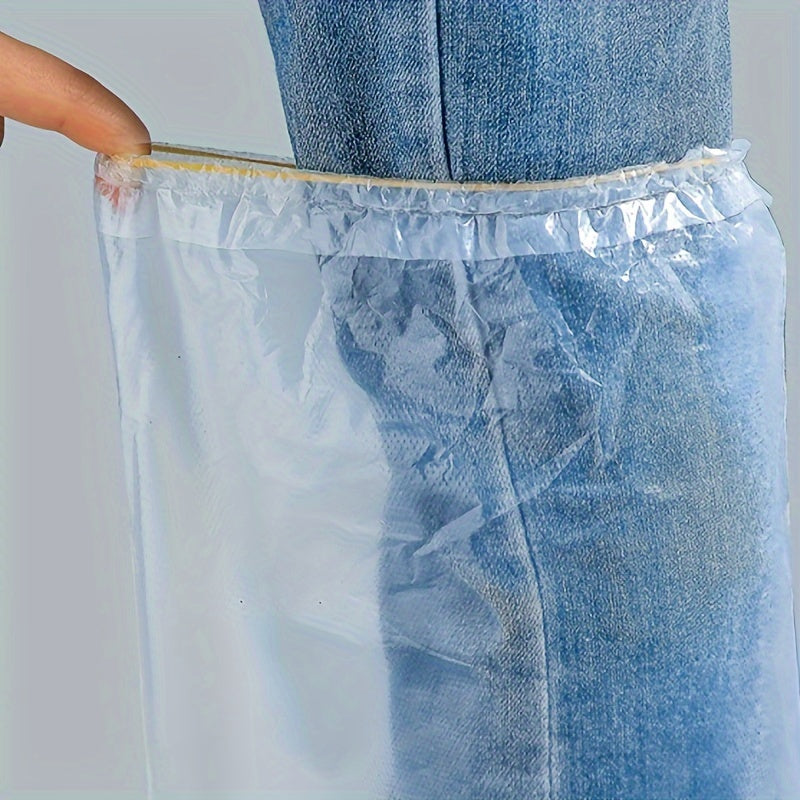 Disposable Waterproof Rain Shoe Covers Anti Slip Thickened Leg Covers