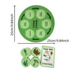 Animal Learning Felt Book for Kids - Science Education Toys