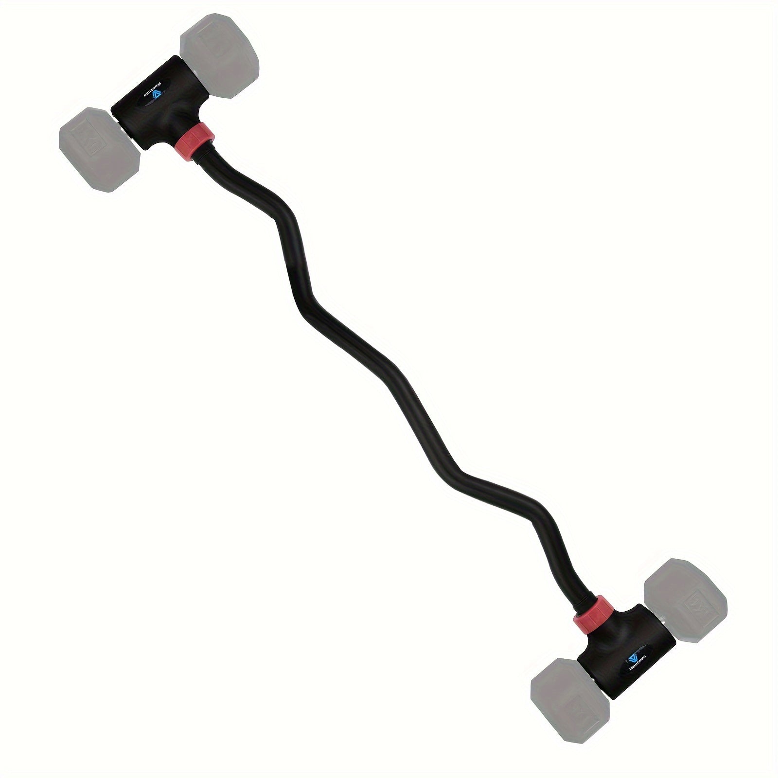 Iron Fitness Bar Quick Strength & Muscle Building Dumbbell to Curl Barbell Set