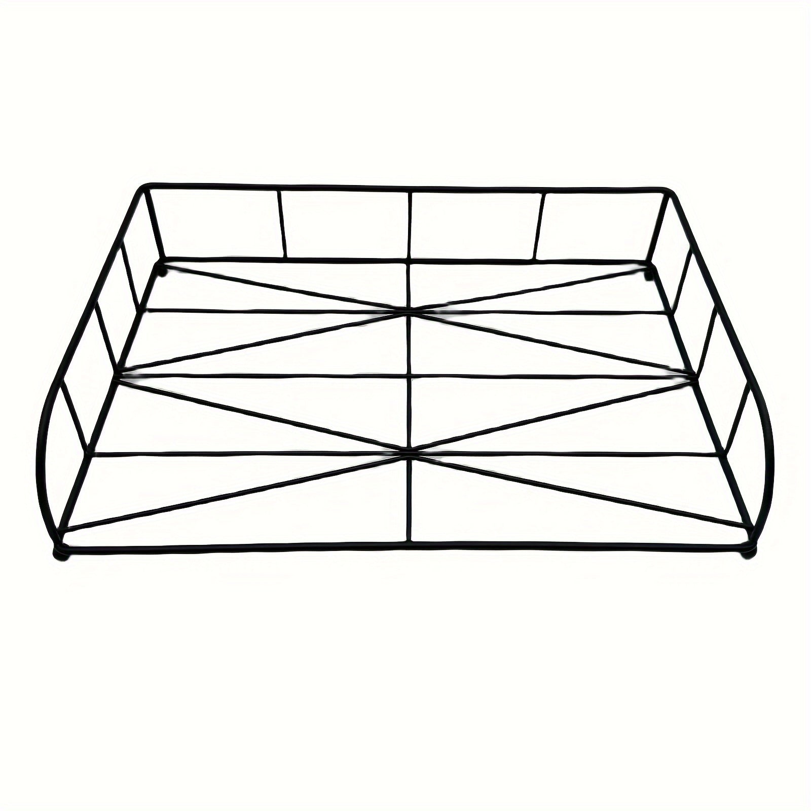 2pcs Desk File Organizer Tray Stackable Paper Letter Tray Office Document Holder