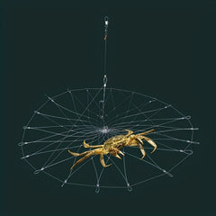 Automatic Opening & Closing Fishing Net Cage for Saltwater & Freshwater Fishing