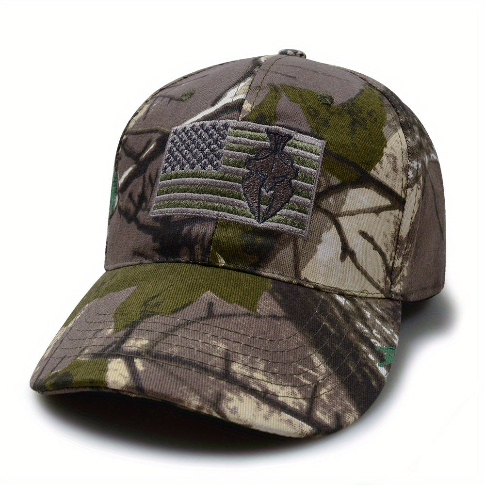 American Flag Tactical Camouflage Baseball Cap
