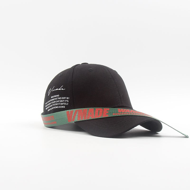 Personalized Hip hop Letters Printed Sun Visor Baseball Cap