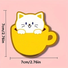 Cat Sticky Notes Colorful Memo Pad Reusable & Portable
