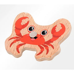 Wooden Magnetic Fishing Toys 15 Fish 1 Rod Christmas Halloween Thanksgiving Gift