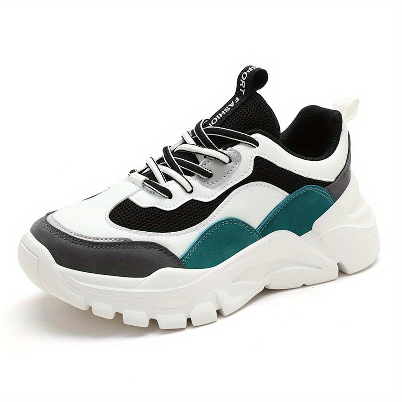 Platform Chunky Sneakers Thick Sole Breathable Running Shoes