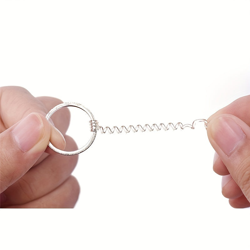 10pcs Invisible Spiral Ring Size Adjuster Hard Guard Reducer Resizing Tools